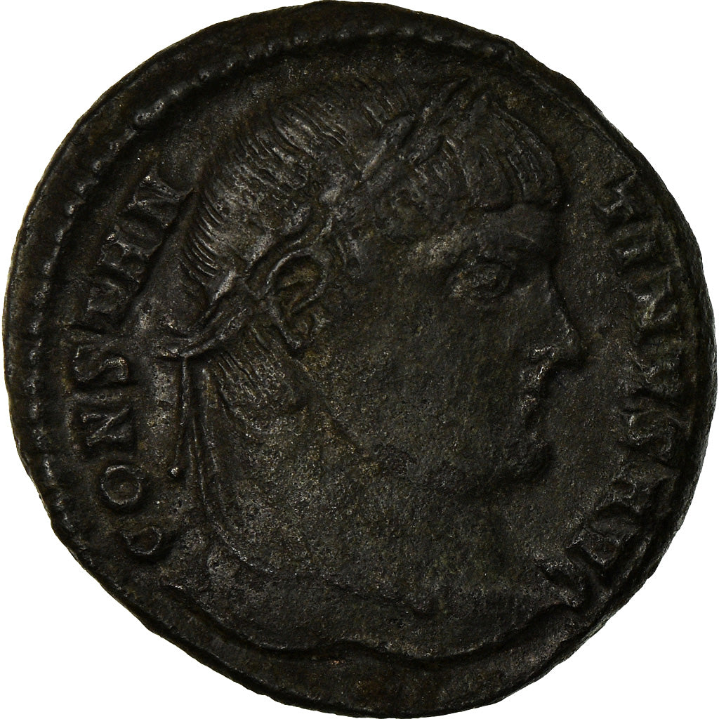 Coin, Constantine I, Nummus, 326-327, Kyzikos, EF(40-45), Copper, RIC:44