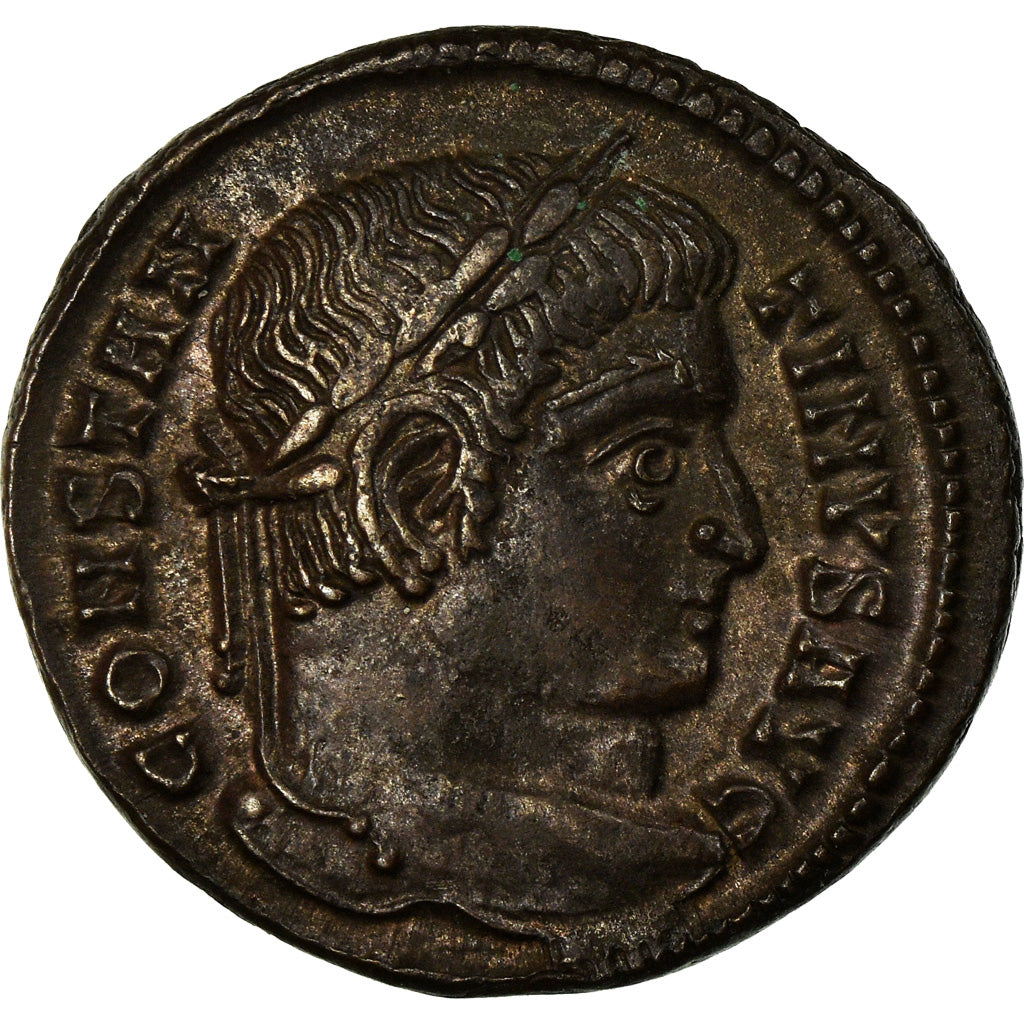 Coin, Constantine I, Nummus, 324-325, Lyon, MS(60-62), Copper, RIC:225
