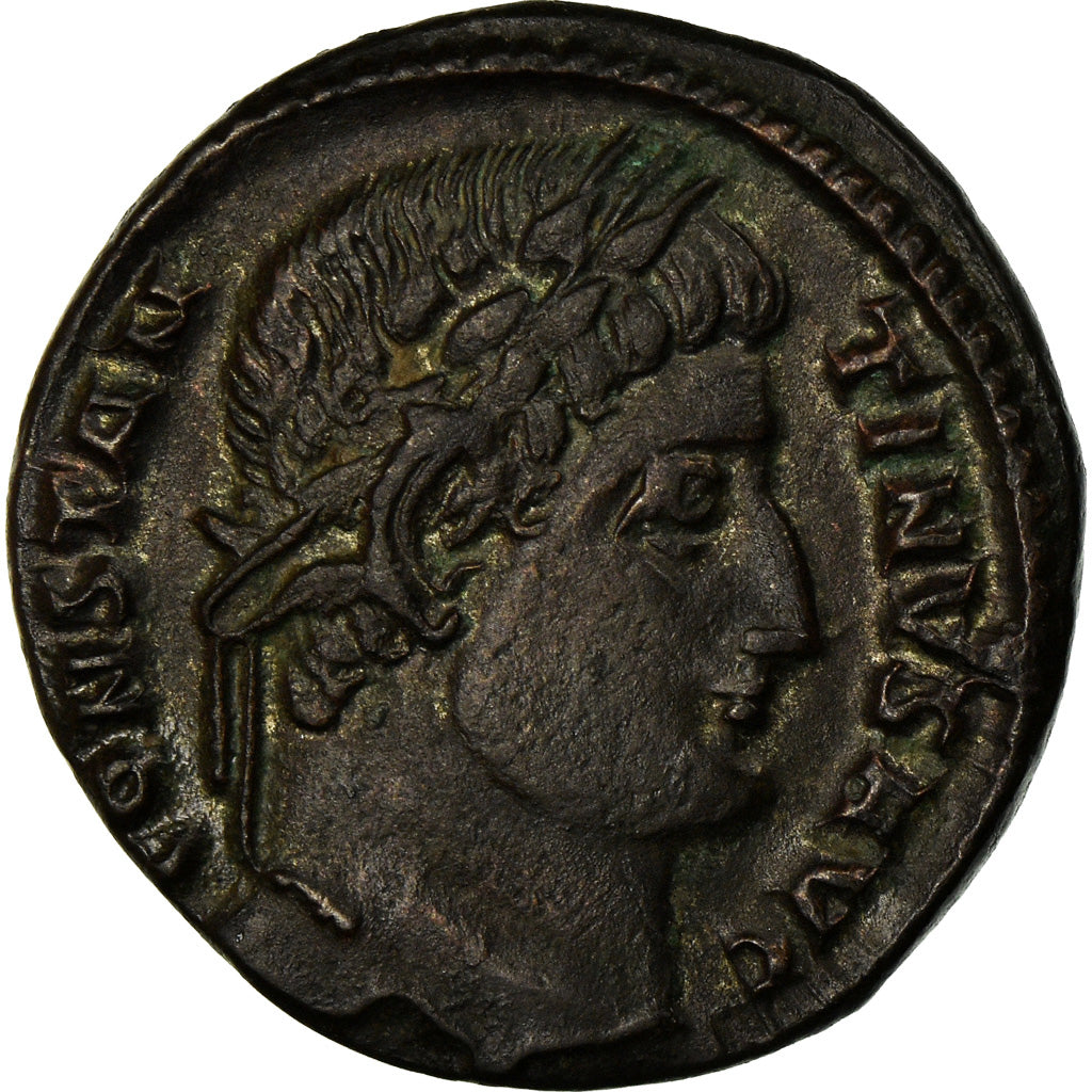 Moneta, Constantine I, Nummus, 326-327, Nicomedia, AU(50-53), Miedź, RIC:144