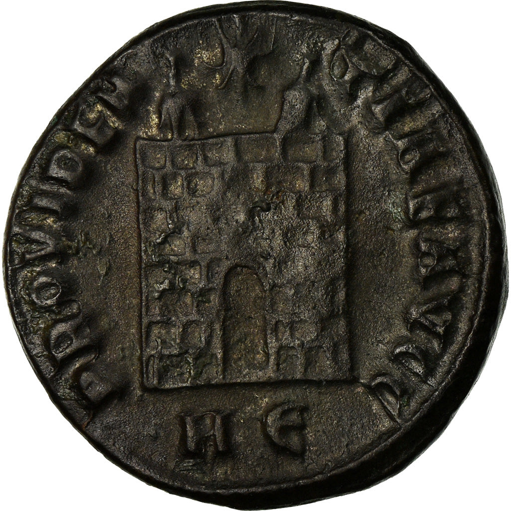 Moneta, Constantine I, Nummus, 326-327, Nicomedia, AU(50-53), Miedź, RIC:144
