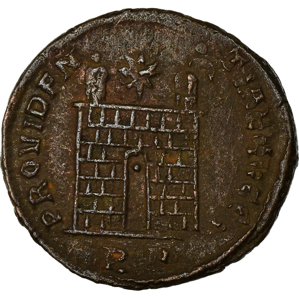 Coin, Constantine I, Nummus, 324-325, Roma, AU(50-53), Copper, RIC:264