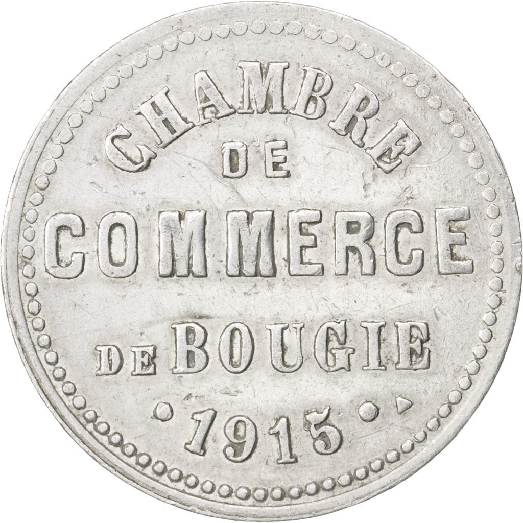 Algeria, 10 Centimes, 1915, EF(40-45), Aluminium, Elie #10.2a, 1.77
