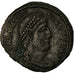 Moneda, Valentinian I, Nummus, 367-375, Siscia, MBC, Cobre, RIC:7