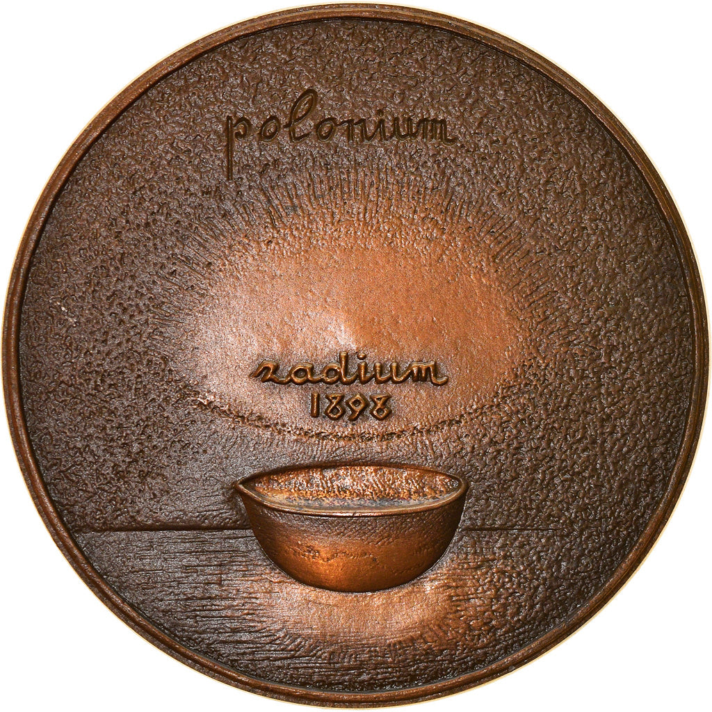 France, Medal, Marie Curie, Polonium-Radium, Sciences & Technologies, 1967