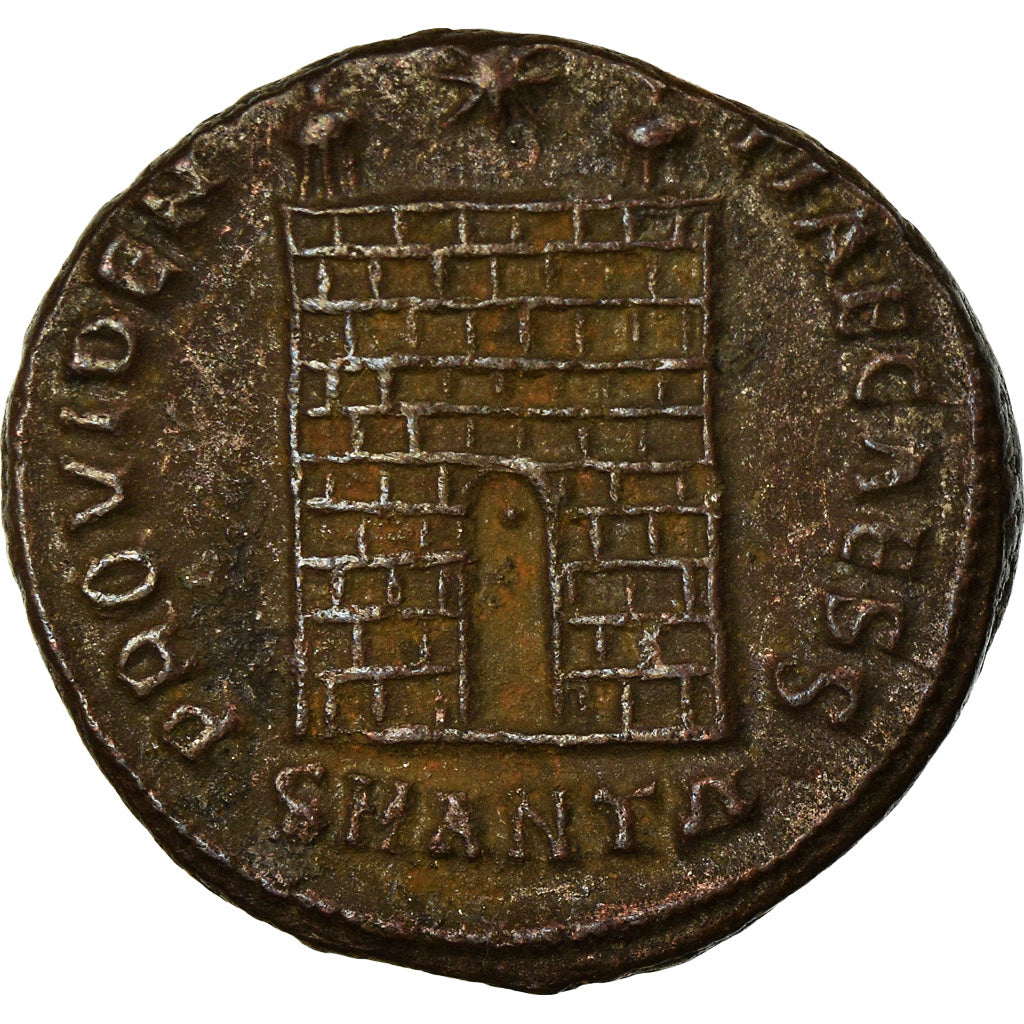 Moneta, Constantine II, Nummus, 325-326, Antioch, BB+, Rame, RIC:73
