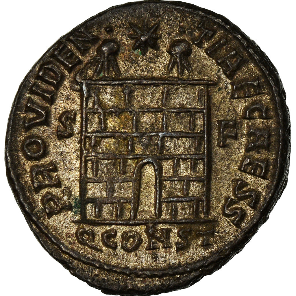 Moneta, Constance II, Nummus, 328-329, Arles, SPL, Rame, RIC:320