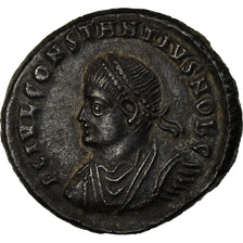 Coin, Constance II, Nummus, 325-326, Kyzikos, AU(55-58), Copper, RIC:38