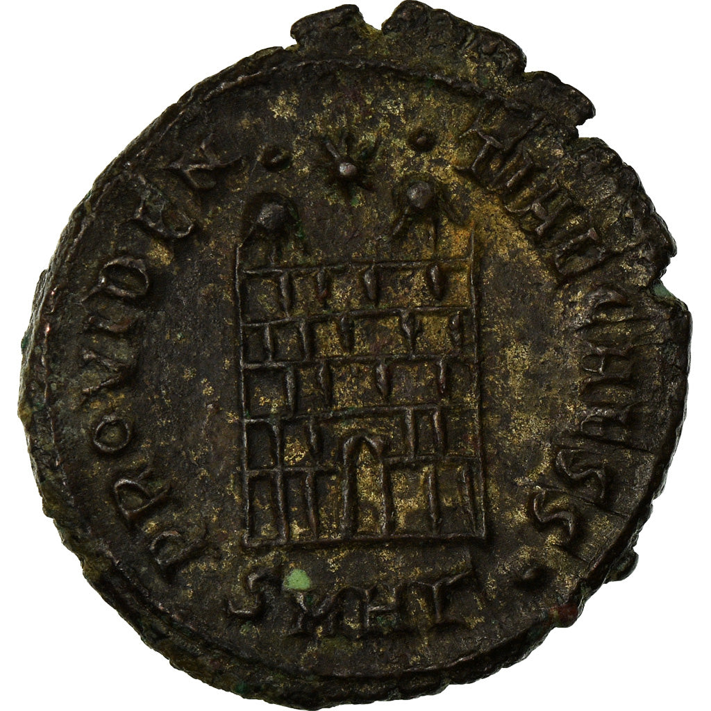 Coin, Constance II, Nummus, 326, Heraclea, AU(55-58), Copper, RIC:84