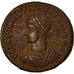 Moneda, Constance II, Nummus, 326-327, Siscia, MBC+, Cobre, RIC:203