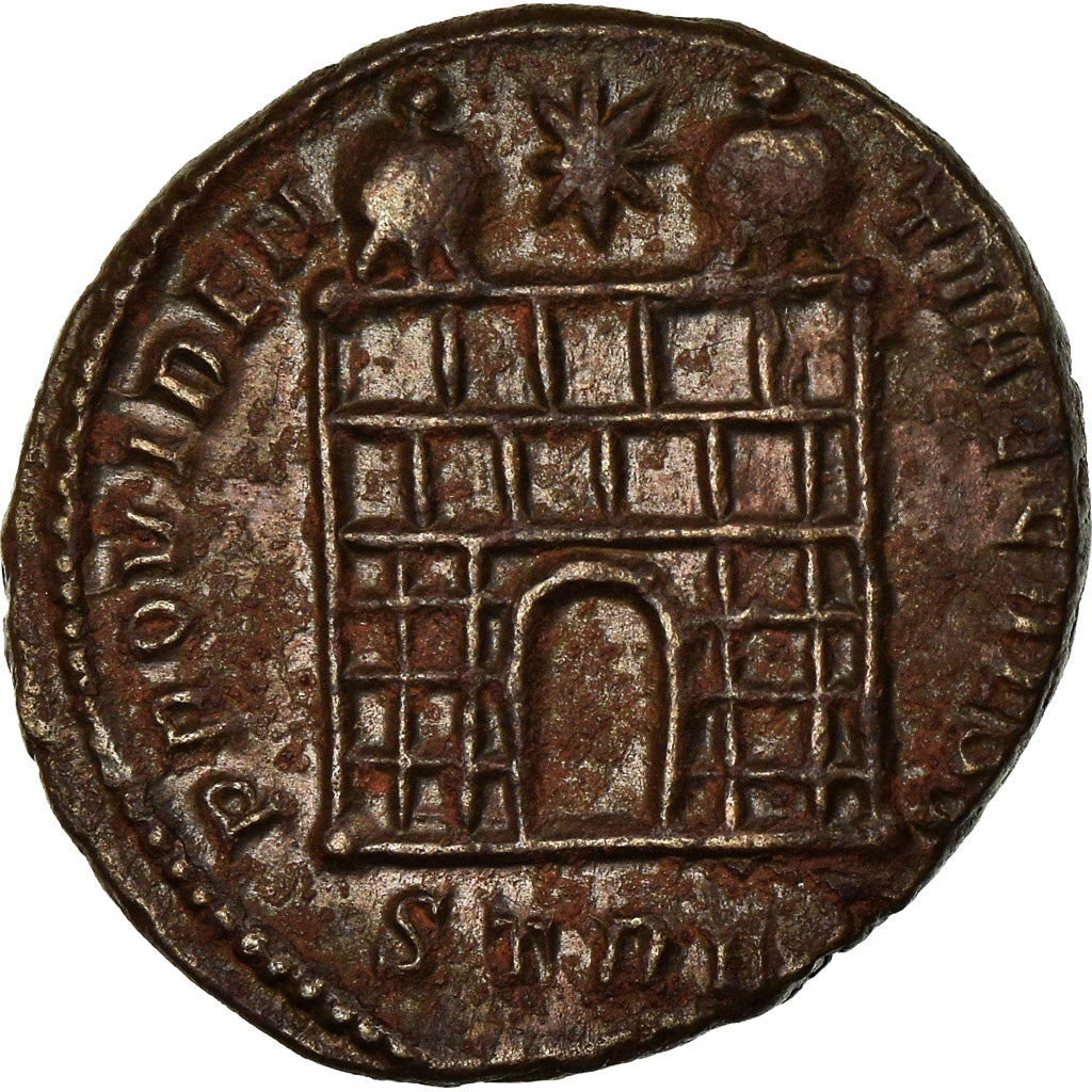 Munten, Constance II, Nummus, 327, Trier, PR, Koper, RIC:506
