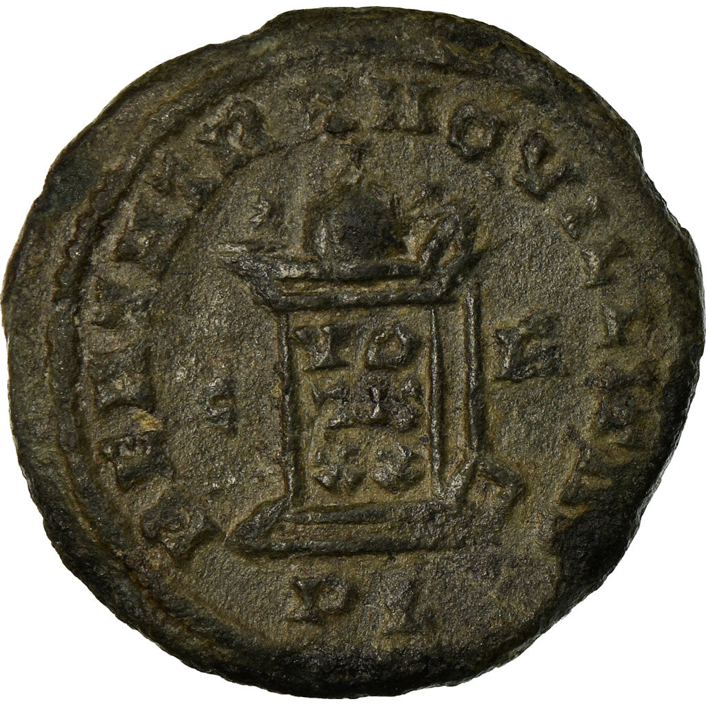 Coin, Crispus, Nummus, 321-322, Lyon, EF(40-45), Copper, RIC:133