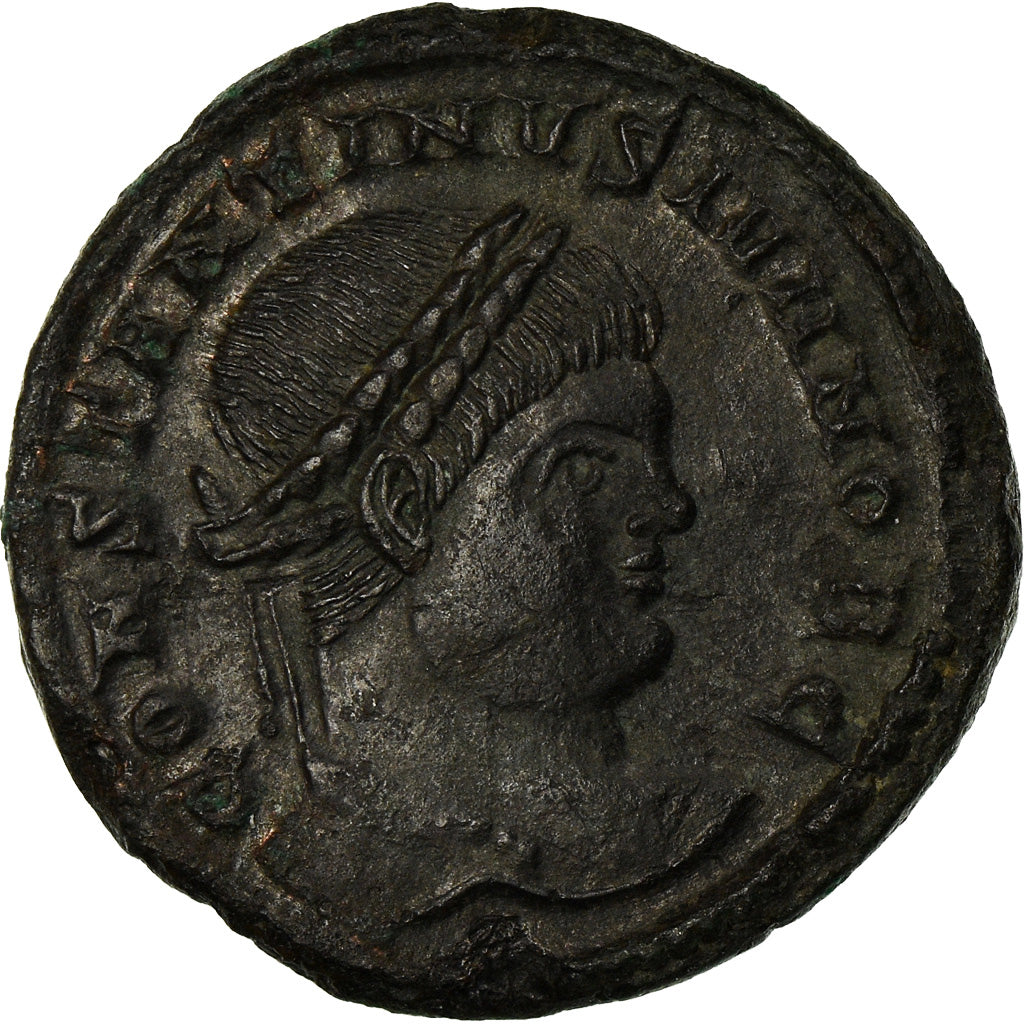 Moneta, Constantine II, Nummus, 323-324, Trier, SPL-, Rame, RIC:441
