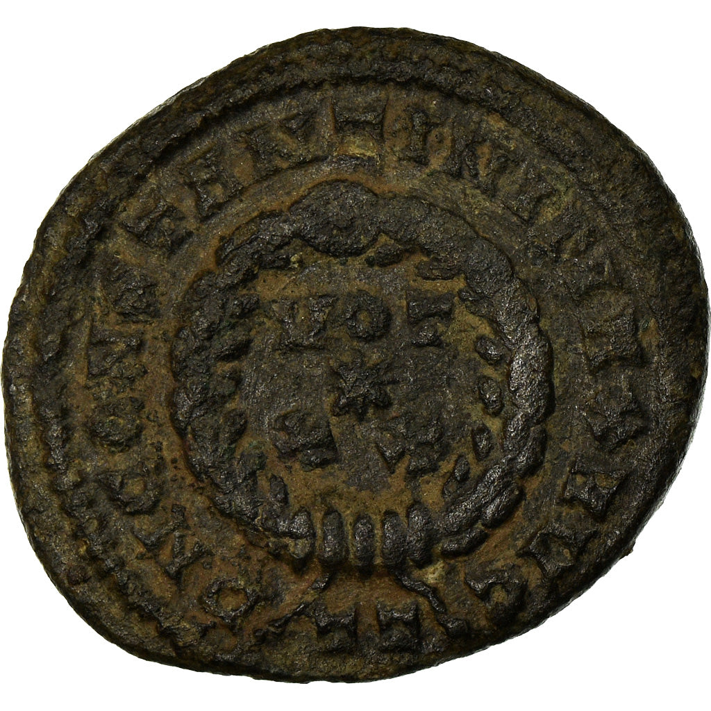 Coin, Constantine I, Nummus, 320, Ticinum, Rare, VF(30-35), Copper, RIC:130
