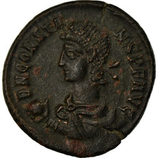 Coin, Constans, Maiorina, 348-350, Siscia, AU(50-53), Copper, RIC:222