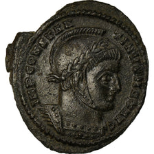 Coin, Constantine I, Nummus, 319, Ticinum, AU(50-53), Copper, RIC:86