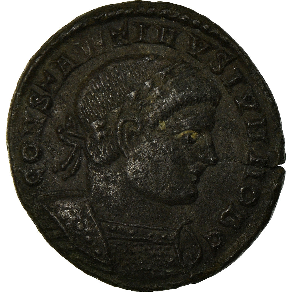 Coin, Constantine II, Nummus, 332, Lyon, EF(40-45), Copper, RIC:254