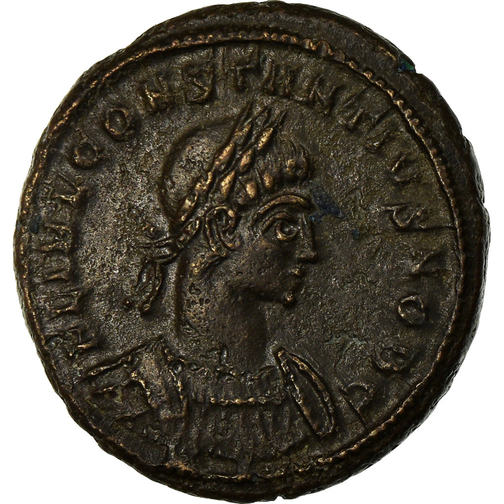 Moneta, Constance II, Nummus, 331, Trier, BB+, Rame, RIC:528