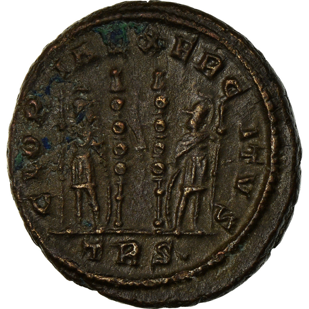 Moneta, Constance II, Nummus, 331, Trier, BB+, Rame, RIC:528