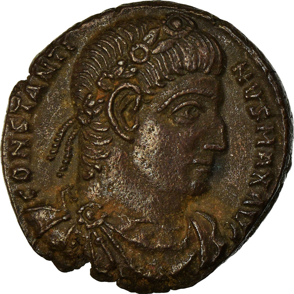 Moneta, Constantine I, Nummus, 333-335, Roma, BB+, Rame, RIC:335