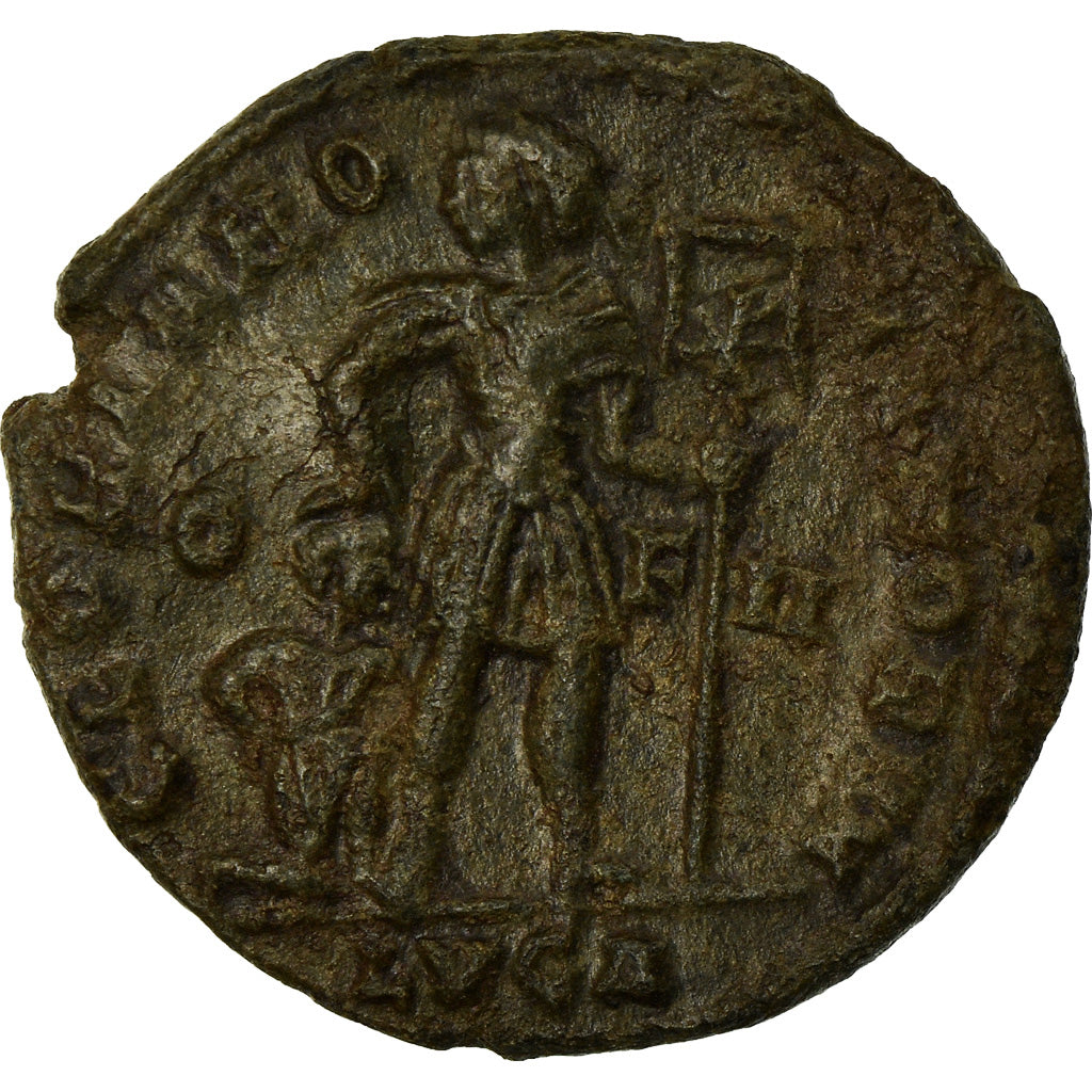 Coin, Valentinian I, Nummus, 367-375, Lyon, AU(50-53), Copper, RIC:20