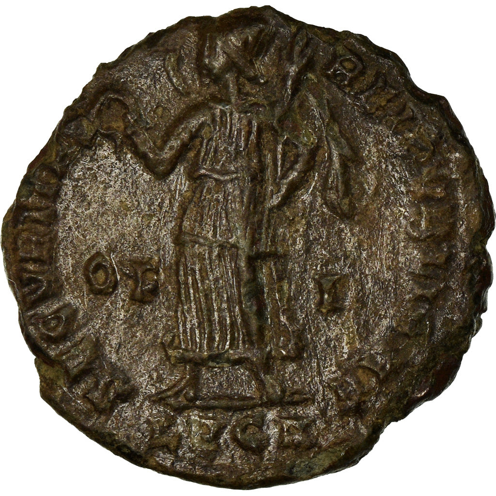 Moneta, Valens, Nummus, 368, Lyon, AU(50-53), Miedź, RIC:12