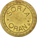 Algeria, 25 Centimes, AU(55-58), Brass, Elie #100.1, 2.70
