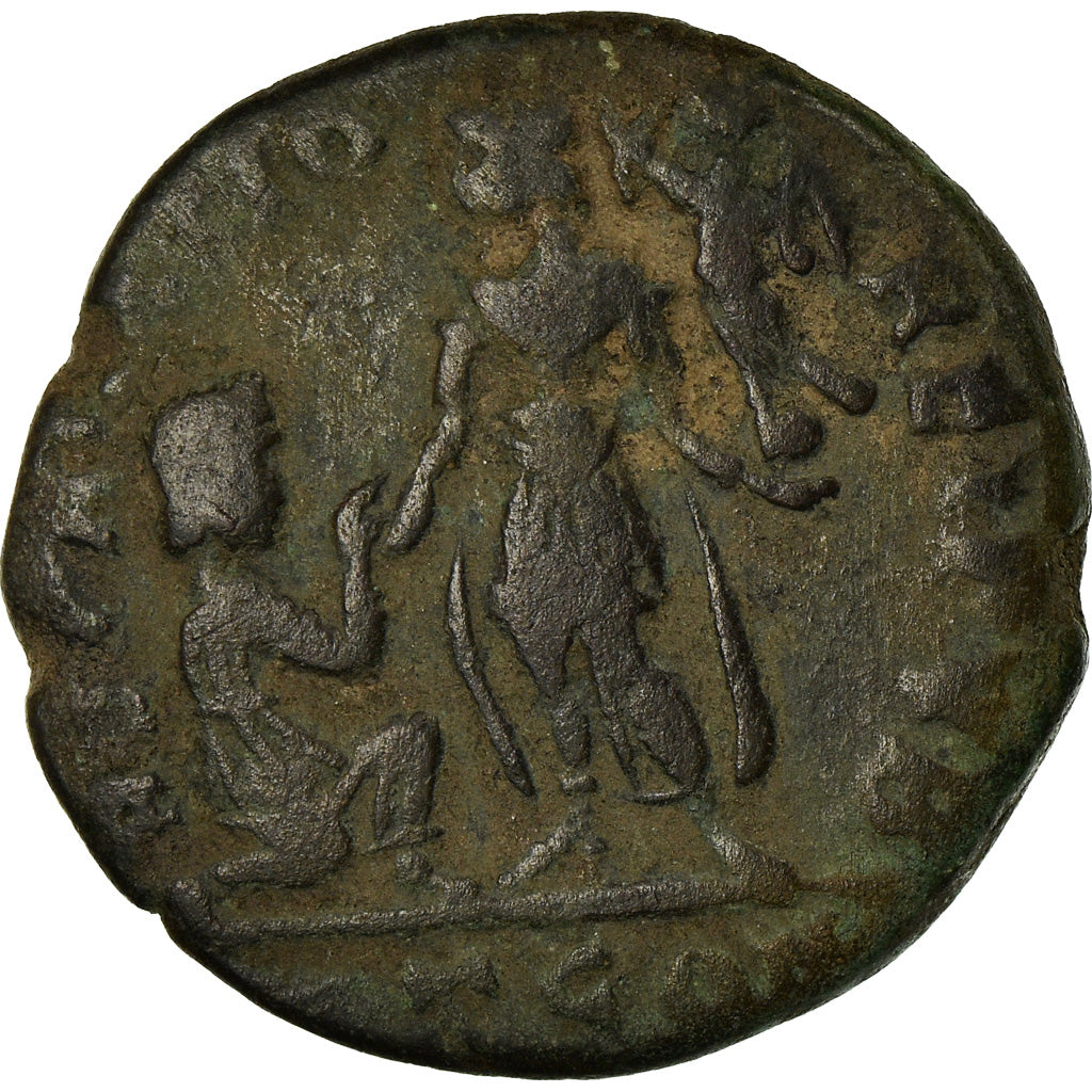 Monnaie, Gratien, Maiorina, 378-383, Arles, TB+, Cuivre, RIC:15