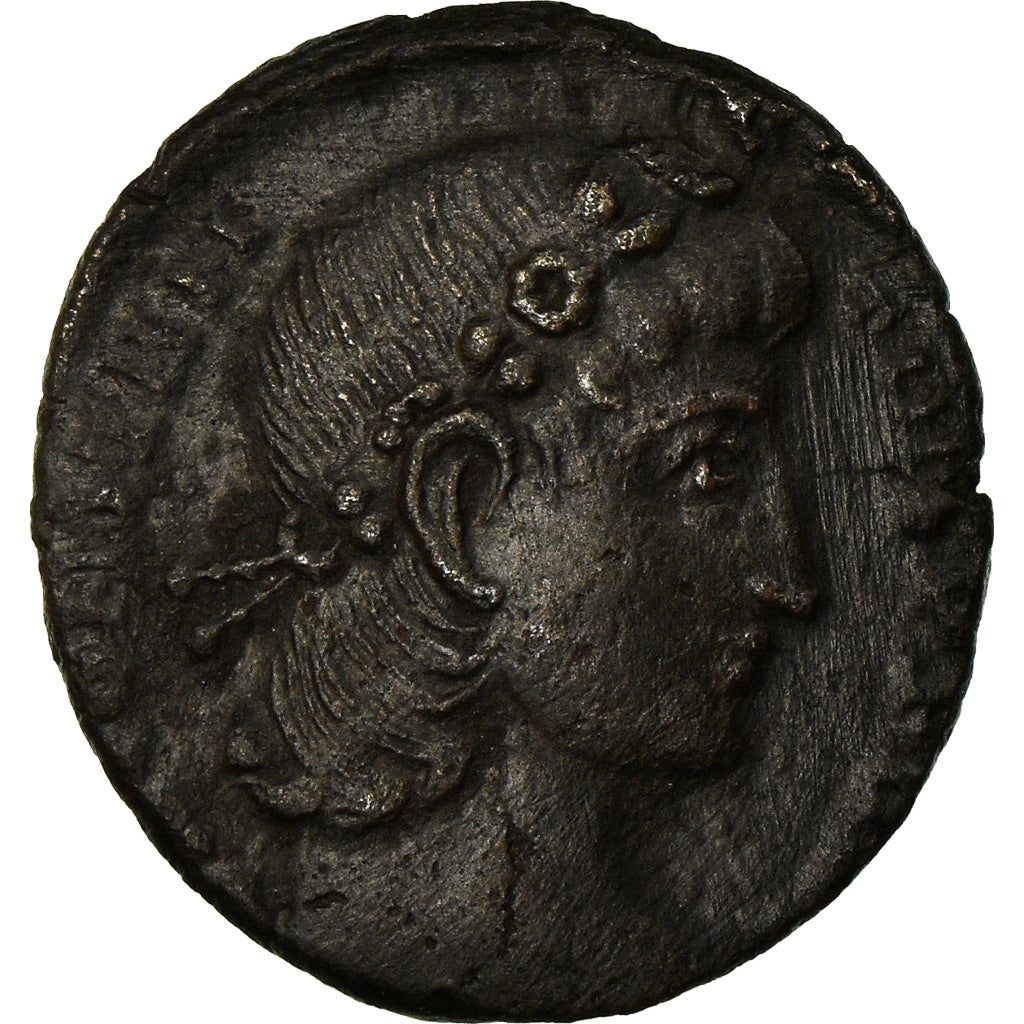Coin, Constans, Nummus, 347-348, Nicomedia, AU(50-53), Copper, RIC:59