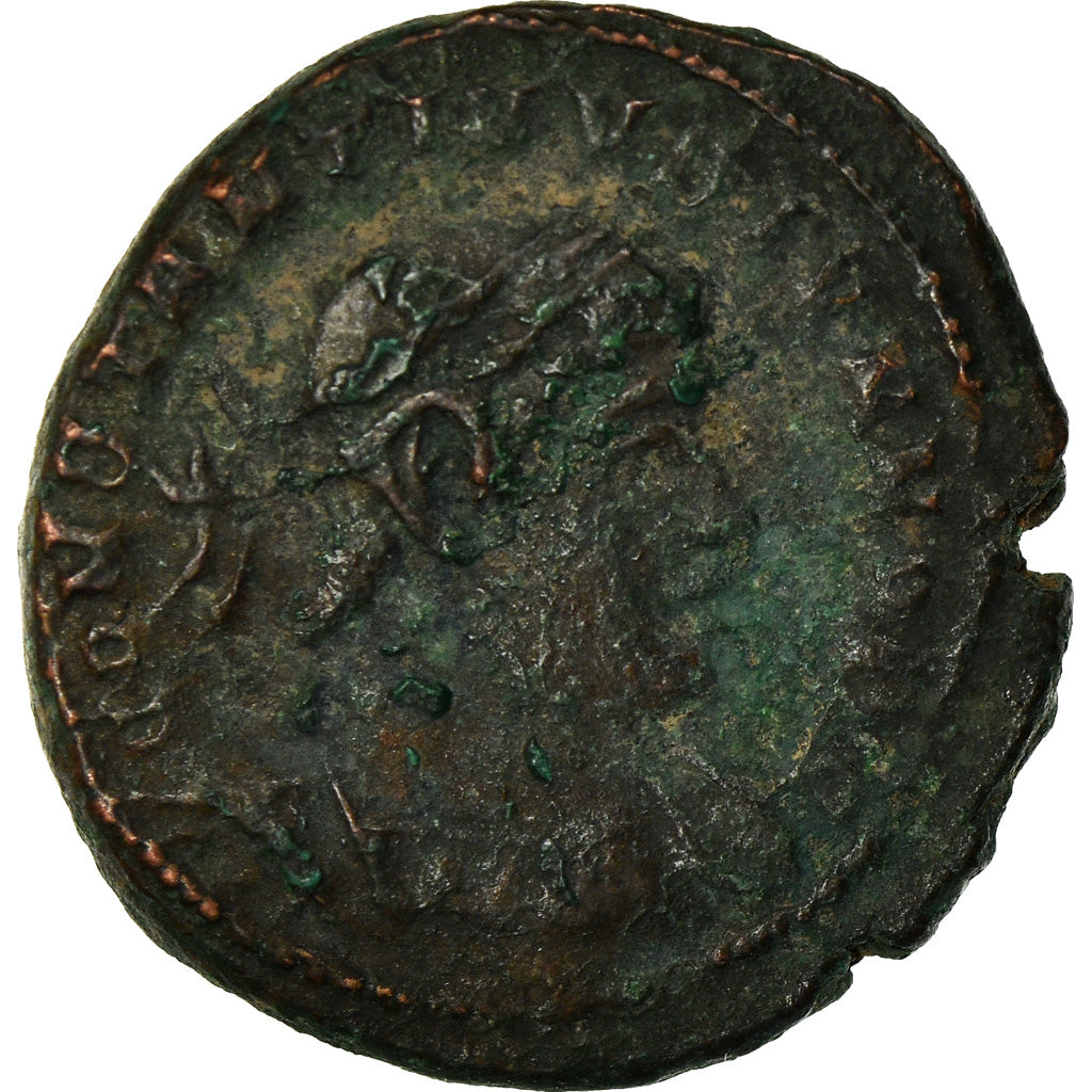 Moneda, Constantine II, Nummus, Trier, MBC, Cobre