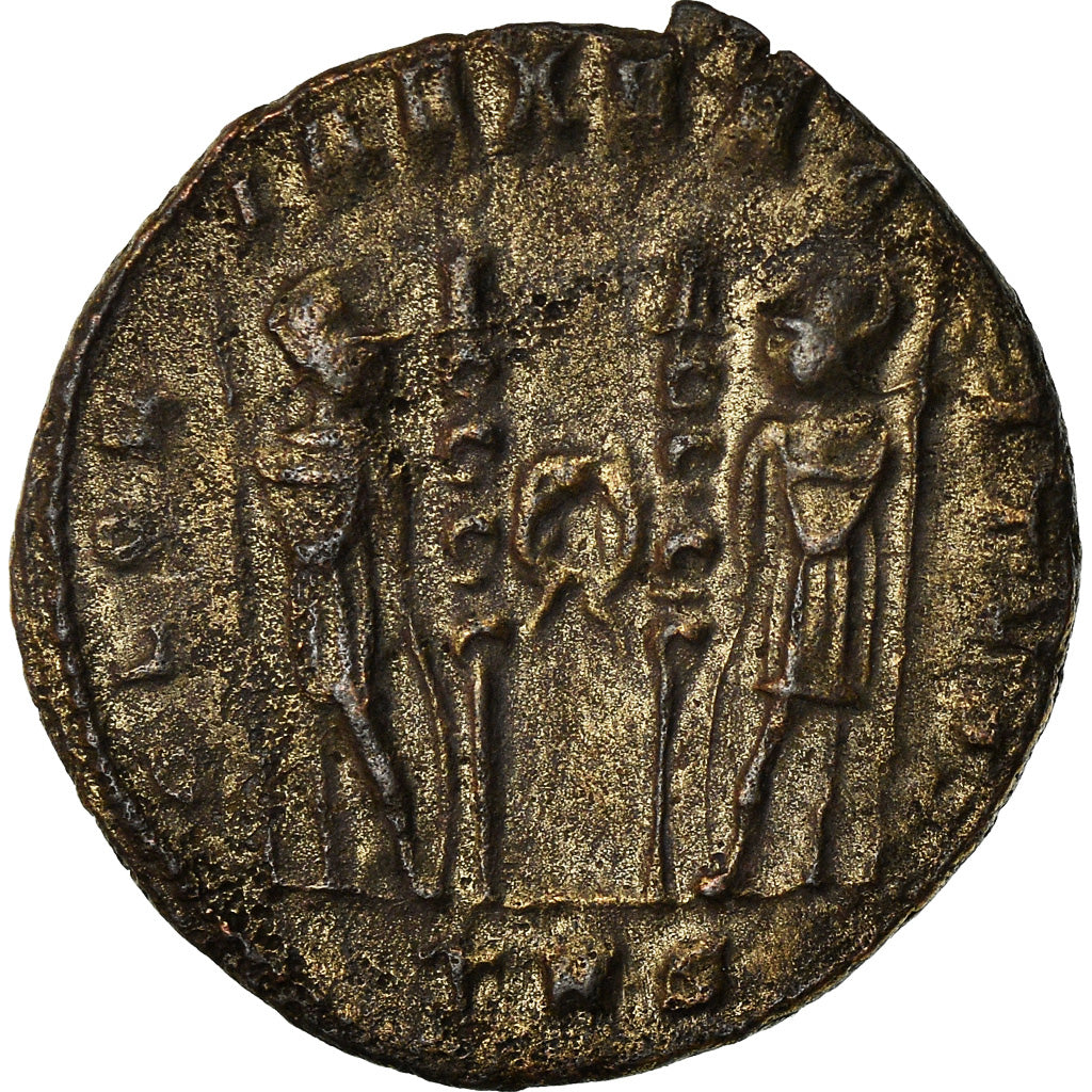 Münze, Constantine II, Nummus, Trier, SS, Kupfer