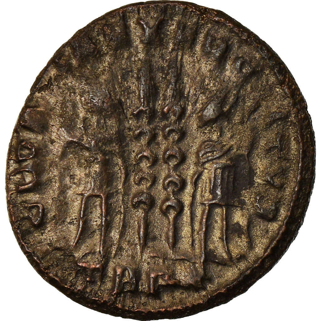 Moneta, Constantine II, Nummus, Trier, MB+, Rame