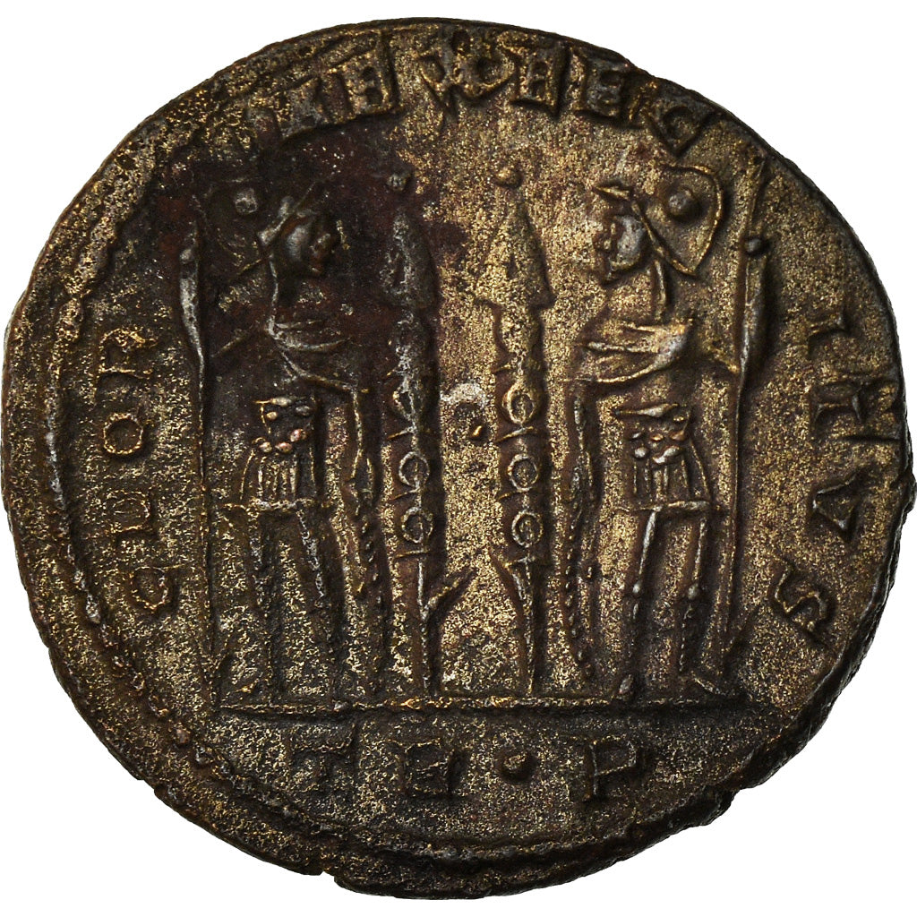 Coin, Constantine II, Nummus, Trier, AU(50-53), Copper