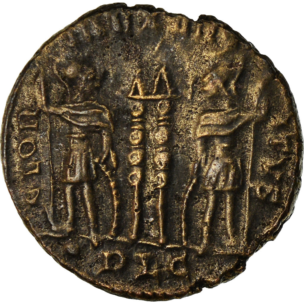 Moneta, Constantine II, Nummus, Lyon, BB+, Rame