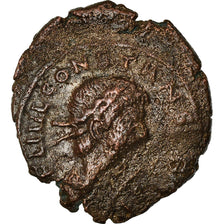 Münze, Constance II, Nummus, Trier, Double-strike, SS, Kupfer