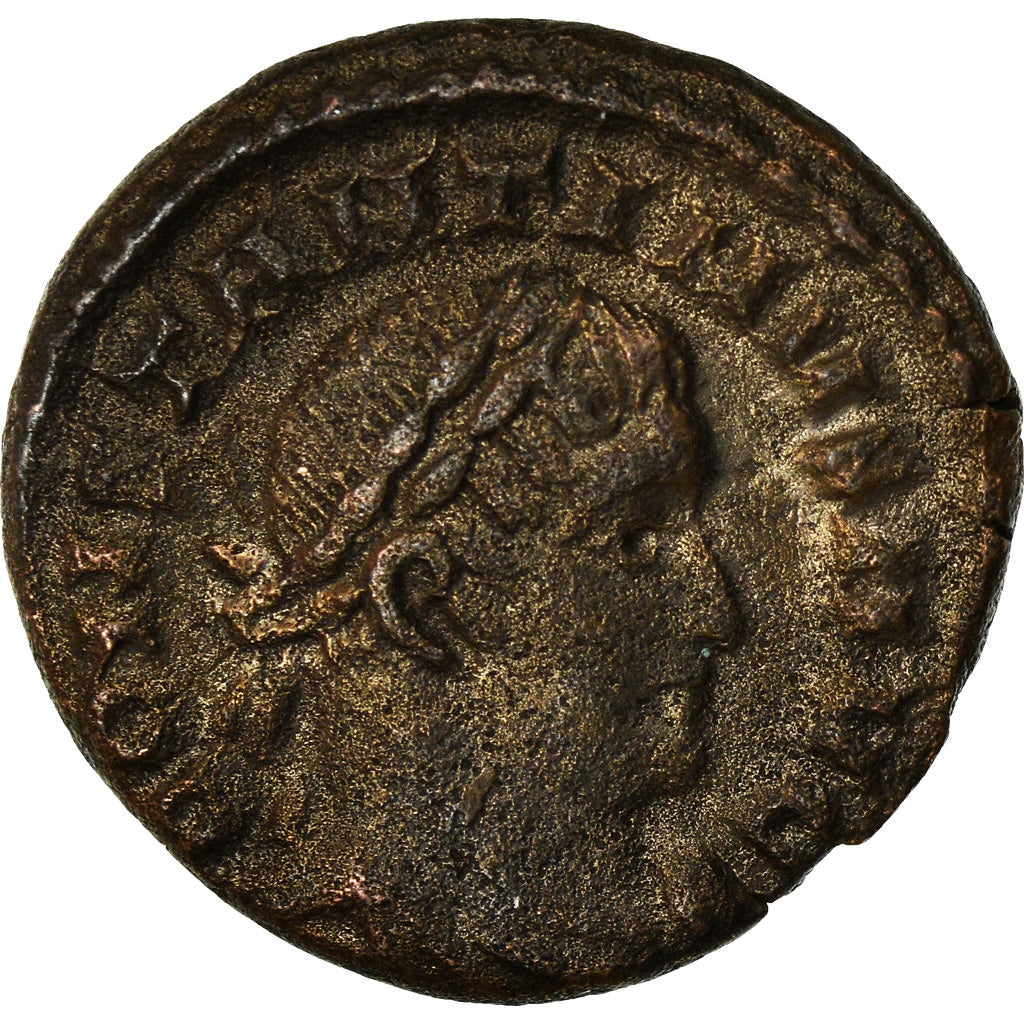 Monnaie, Constantin I, Nummus, Londres, TTB, Cuivre