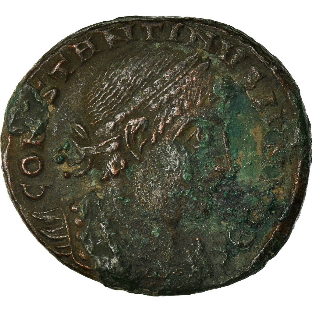 Moneta, Constantine II, Nummus, Thessalonica, BB, Rame