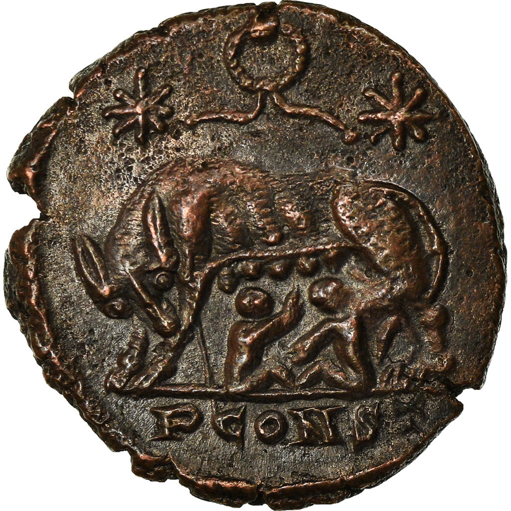 Coin, Roma, City Commemoratives, Nummus, 330-333, Arles, EF(40-45), Copper