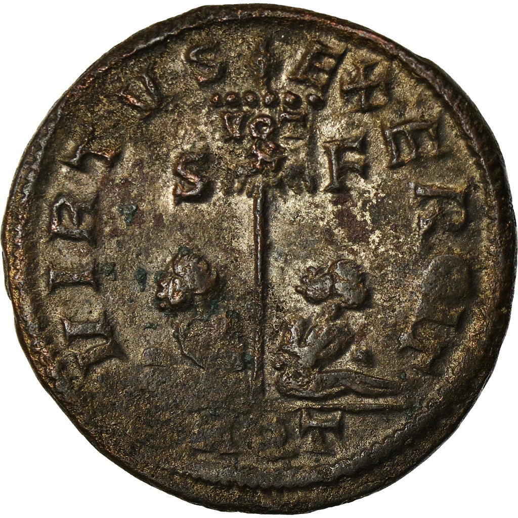 Coin, Crispus, Nummus, 320, Aquileia, EF(40-45), Copper