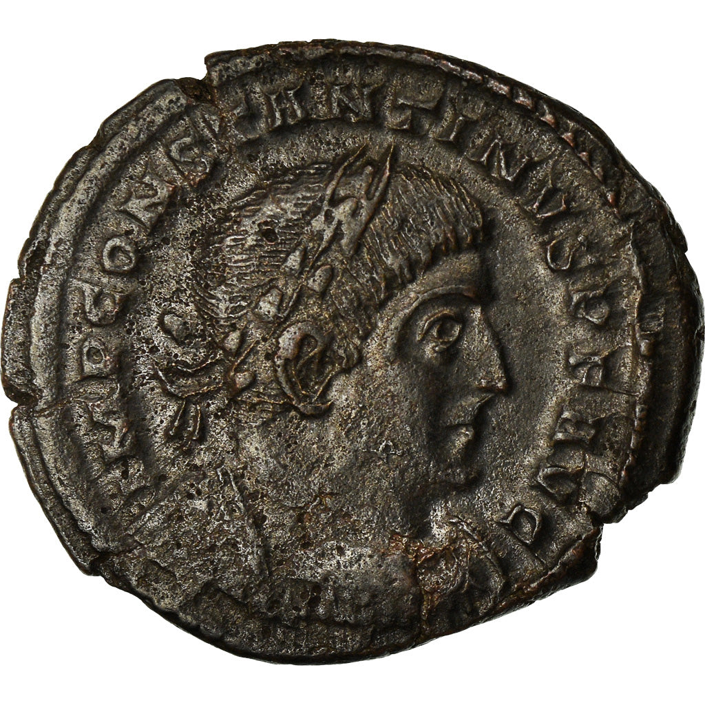 Coin, Constantine I, Nummus, Trier, EF(40-45), Copper