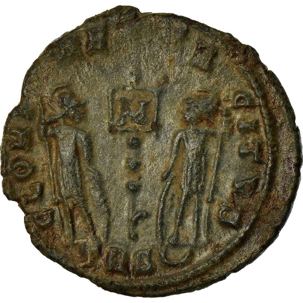 Moneta, Constans, Nummus, Trier, EF(40-45), Miedź