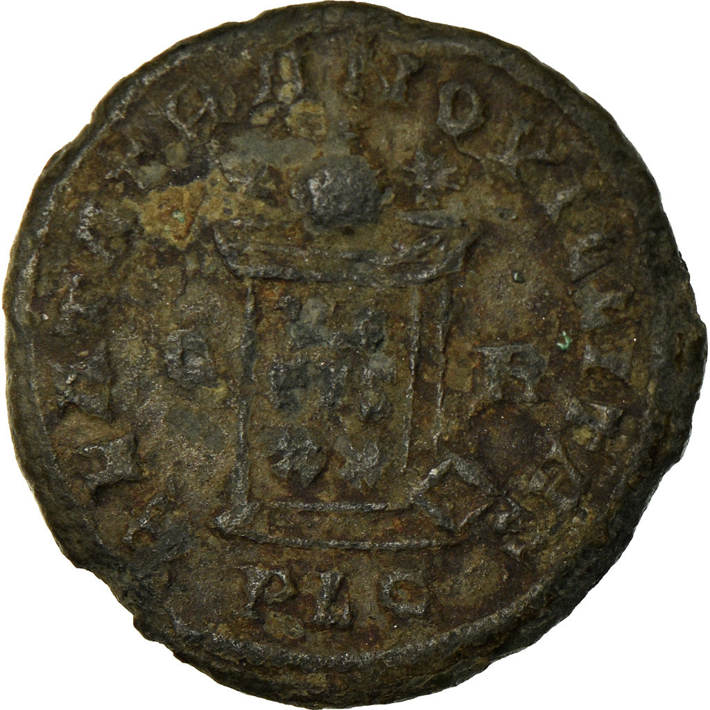 Coin, Crispus, Nummus, Lyon, VF(30-35), Copper