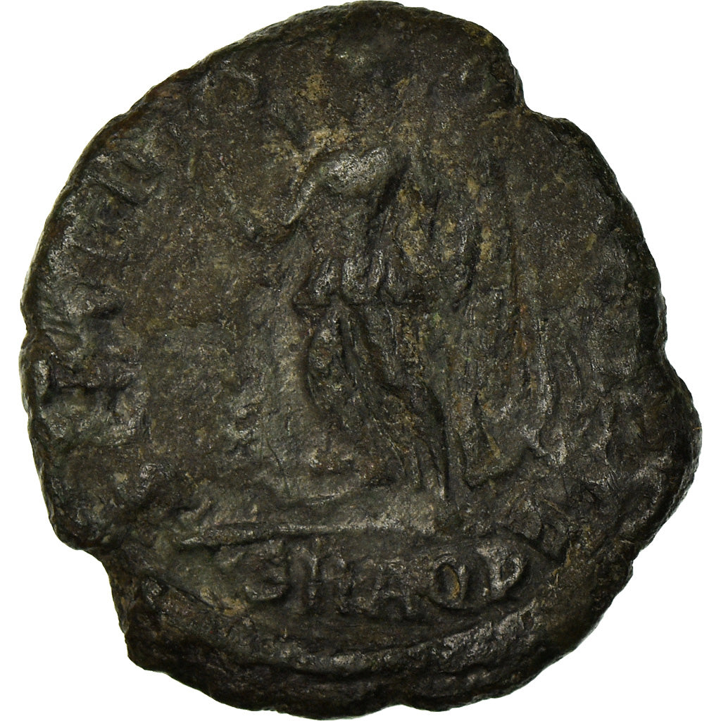 Moneta, Valens, Nummus, 367-375, Aquileia, VF(30-35), Miedź