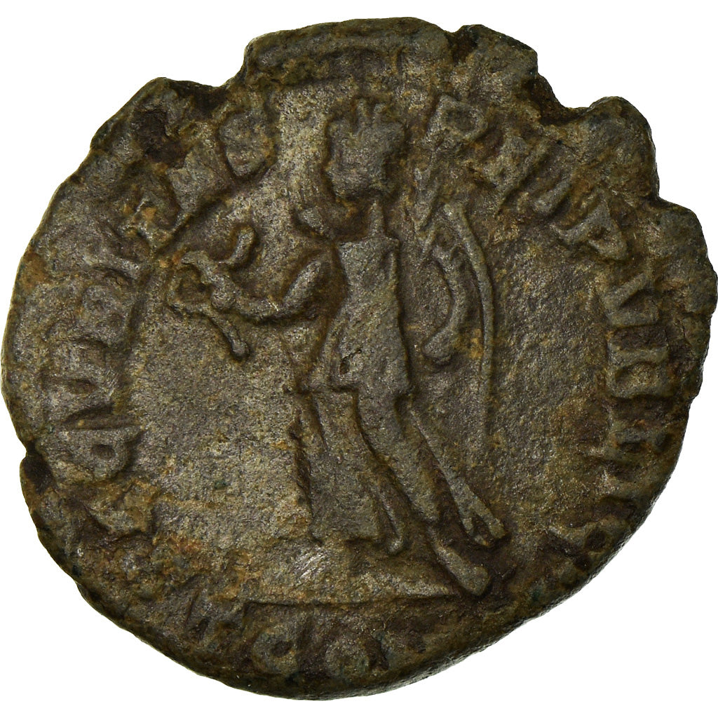 Moneta, Valens, Nummus, 371-376, Arles, BB, Rame