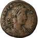 Moneta, Gratian, Maiorina, 378-383, Roma, VF(30-35), Miedź