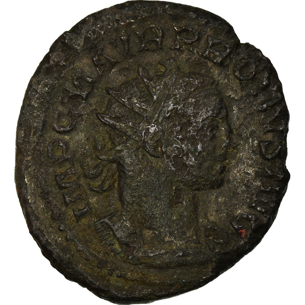 Coin, Probus, Aurelianus, 276, Lyon, EF(40-45), Copper