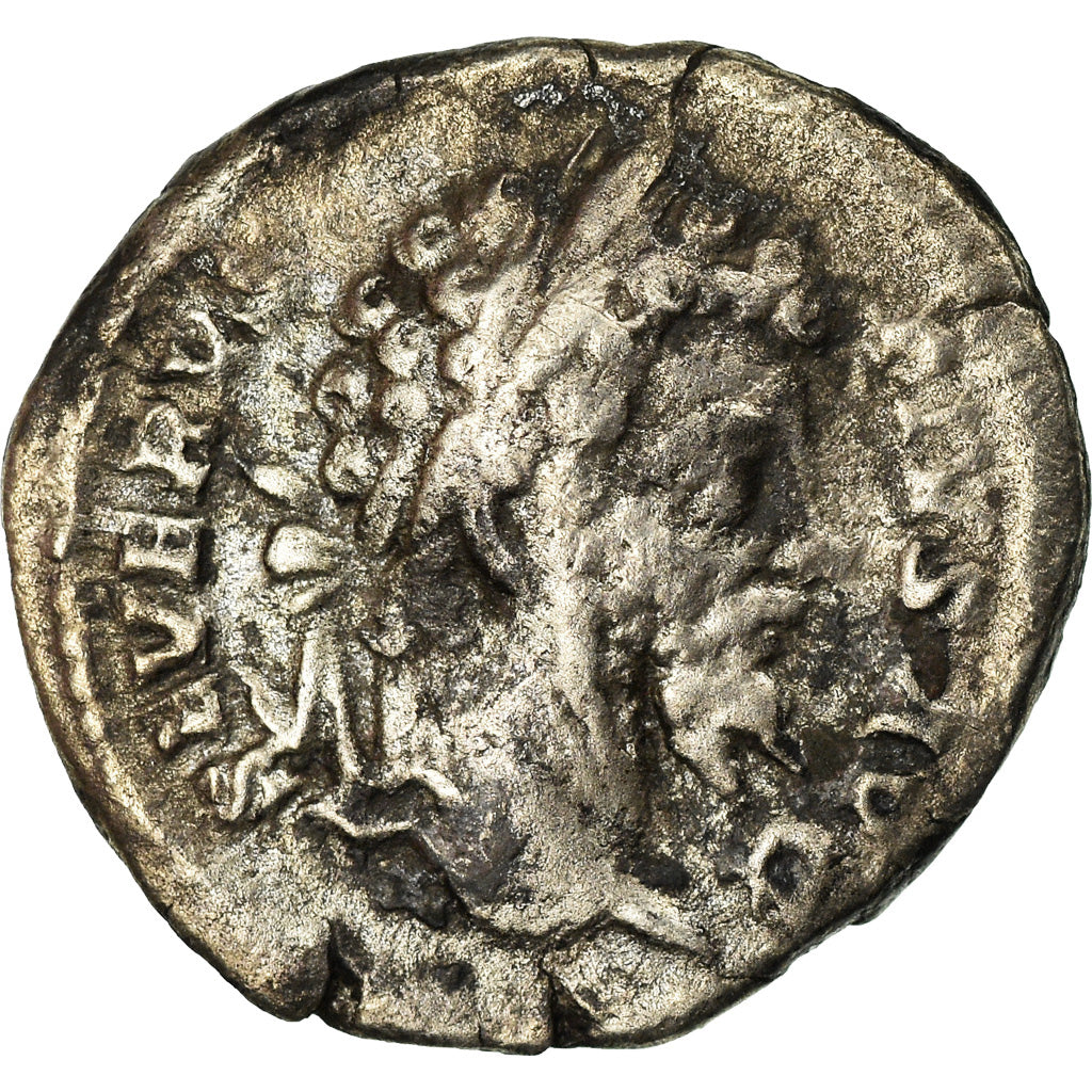 Moneta, Septimius Severus, Denarius, 201, Roma, MB, Argento