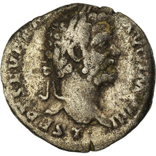 Moneta, Septimius Severus, Denarius, 195, Roma, MB, Argento