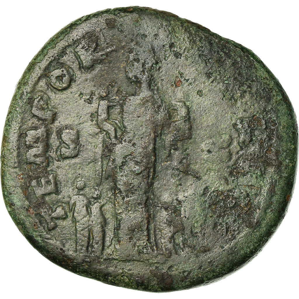 Munten, Faustina II, As, 161, Roma, FR, Bronze, RIC:1676