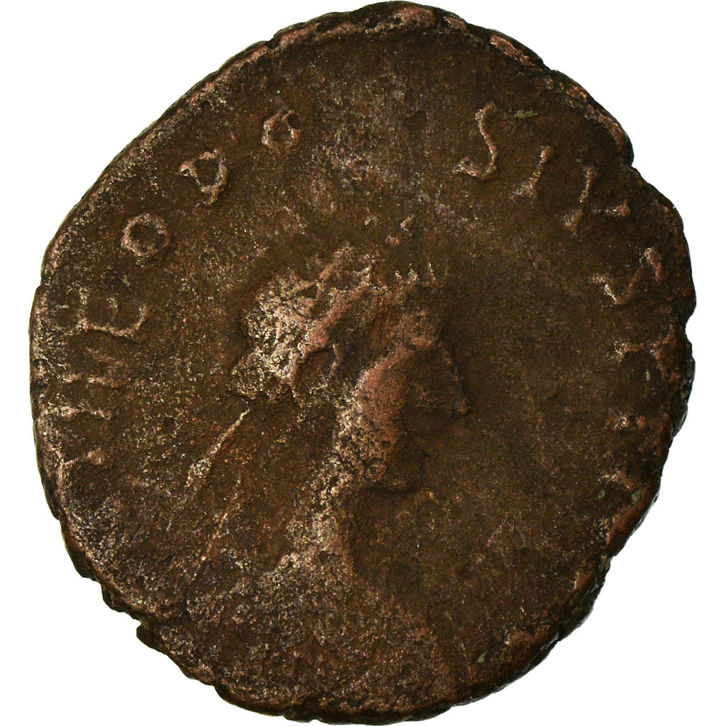 Moneta, Theodosius II, Nummus, c. 425-435, Kyzikos, BB, Rame, RIC:449