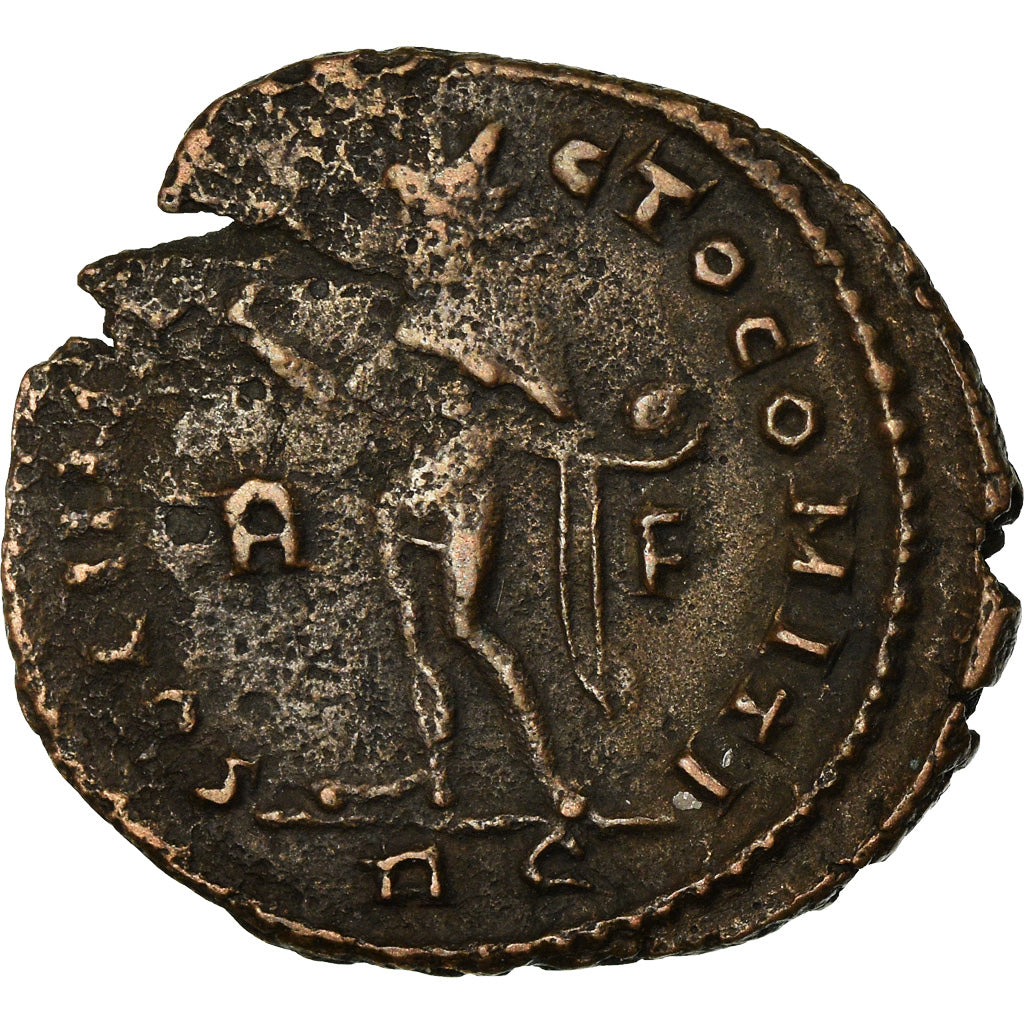 Coin, Constantine I, Nummus, Aquileia, EF(40-45), Copper